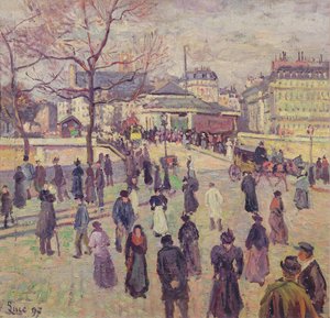 ポンデラルケベッシュ、1897年 作： Maximilien Luce